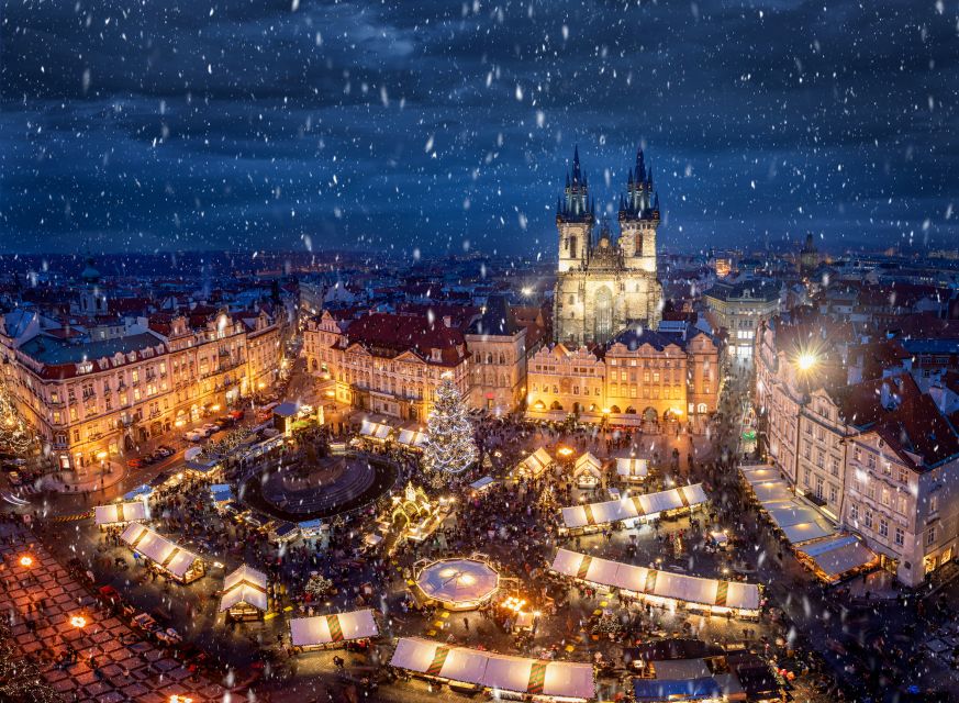 Prague: 2-3h Magical Christmas Markets Tour with Inclusions - Where the Tour Starts (Franz Kafka Square) and How the Timing Works