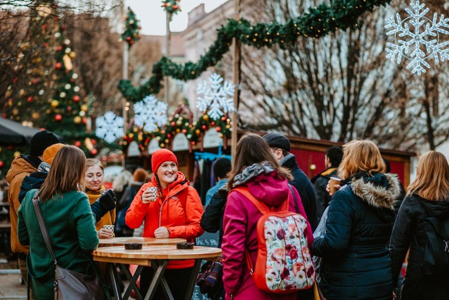 Prague: 2-3h Magical Christmas Markets Tour with Inclusions - Where You End: Drop-Offs Near Wenceslas Square