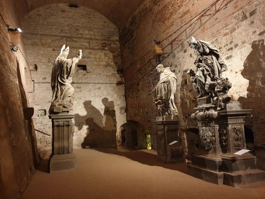 Prague: 2.5-Hour Vyšehrad Castle with Gorlice & Tickets - Gorlice Casemates Underground: Charles Bridge’s Statues Kept in Stone