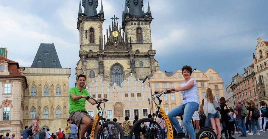 Prague: 2-Hour Old District & Riverside E-Scooter Tour - Kampa Island and the John Lennon Wall: A Creative Pause in the Middle