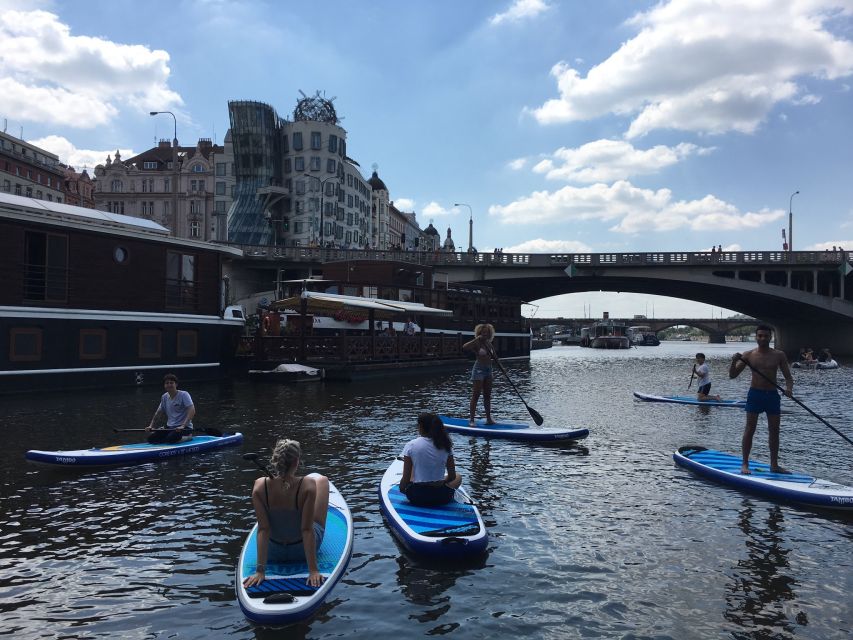 Prague: 2-Hour Paddle Boarding in the City Centre - Why paddleboarding beats sightseeing-only in Prague