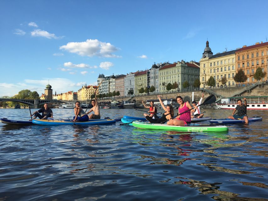 Prague: 2-Hour Paddle Boarding in the City Centre - Your 2 hours on the Vltava: gear up to glide past Prague