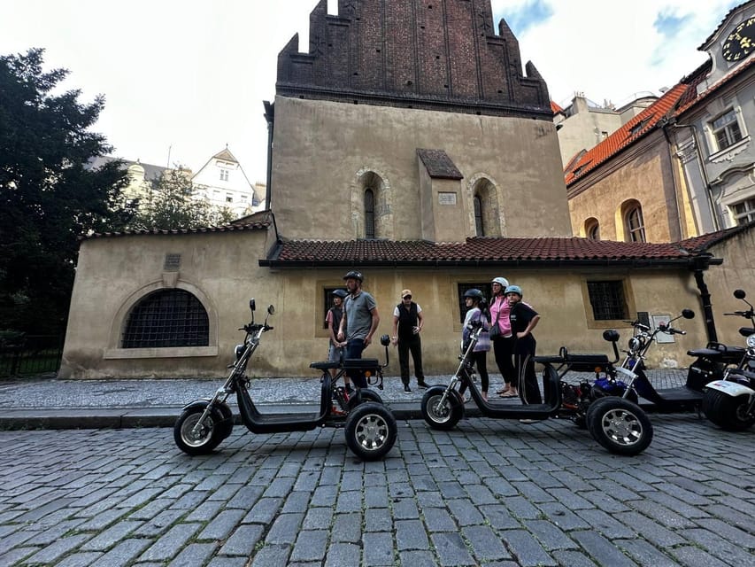 Prague: 2 hours FUN TRIKE tour in Prague with guide - The Astronomical Clock start: legend, first impressions, and quick context