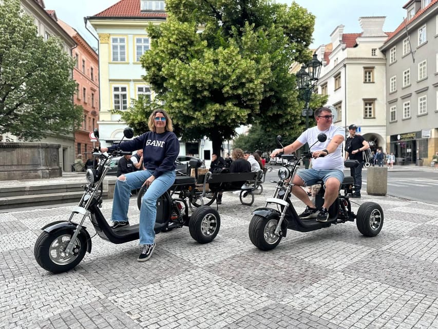 Prague: 2 hours FUN TRIKE tour in Prague with guide - How to get the most out of your 2 hours