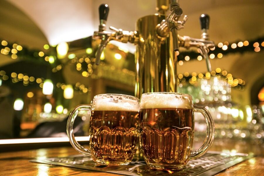 Prague: 3-Hour Beer Tour and Traditional Czech Dinner - Meeting by Charles Bridge with an orange-umbrella guide