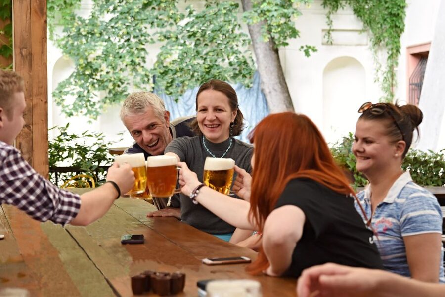 Prague: 3-Hour Beer Tour and Traditional Czech Dinner - Three local pub stops: tasting Czech beer the practical way
