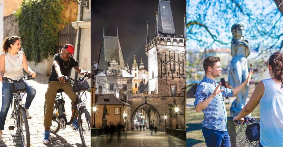Prague: 3–Hour Communism and World War 2 E-Bike Tour - Starting in Malá Strana: finding your bearings fast