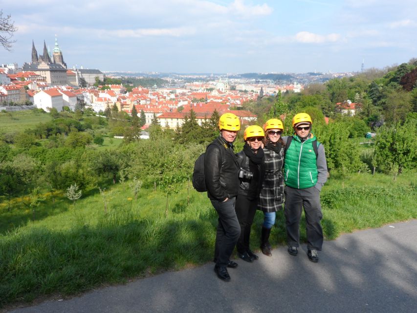 Prague 3-Hour Sightseeing Tour by Electric Bike - Up Toward Prague Castle: Walk the Grounds, Ride the View
