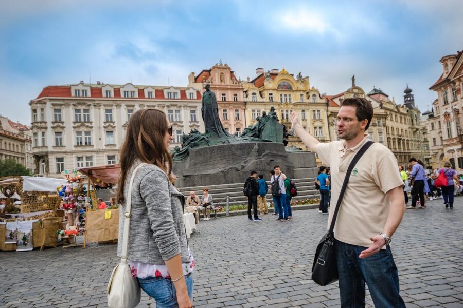 Prague: 3-Hour Walking Tour of Old Town & Prague Castle - Prague Castle exteriors and city views: finishing near Pražský hrad