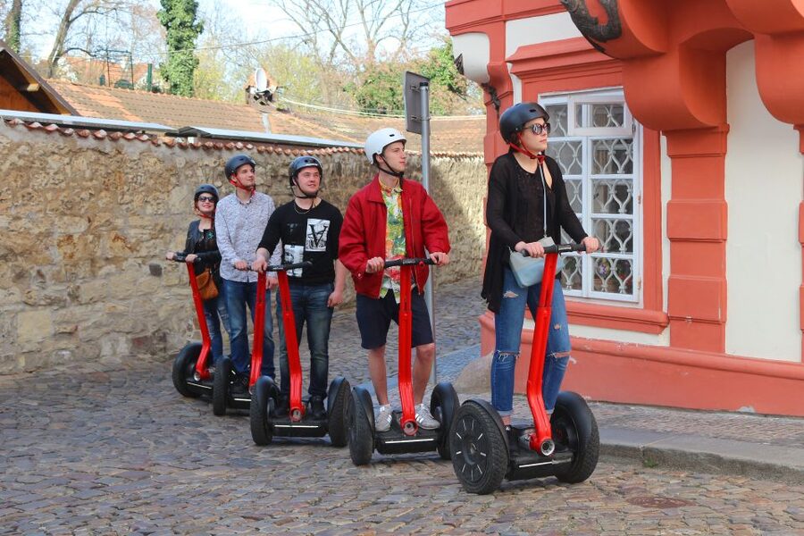 Prague: 4-Hour Segway and Scooter Tour - Metronome, Royal Gardens, and the climb toward Prague Castle