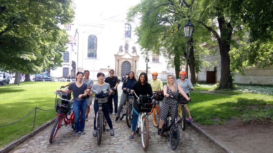 Prague: 7 Best Viewpoints of Prague E-Bike Tour - Starting at I Like eBike on Vlašská 15: What the setup feels like