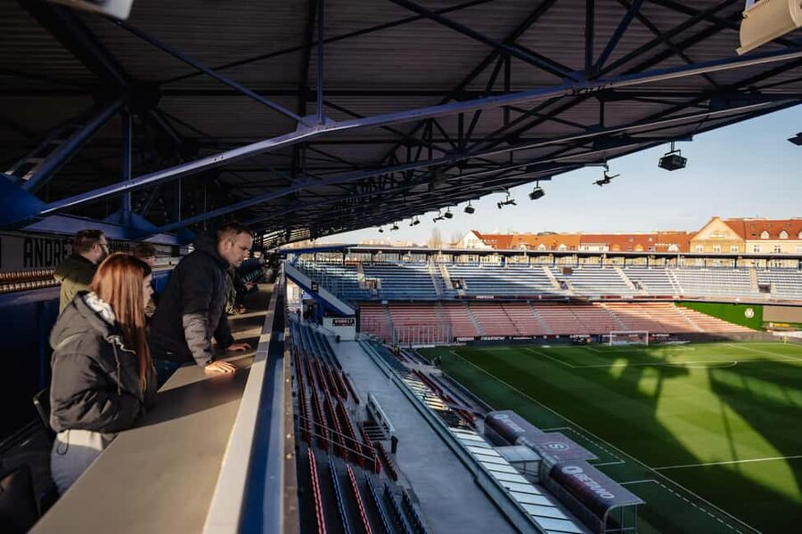Prague: AC Sparta Praha Stadium Tour - AC Sparta Praha at epet ARENA: what the tour feels like