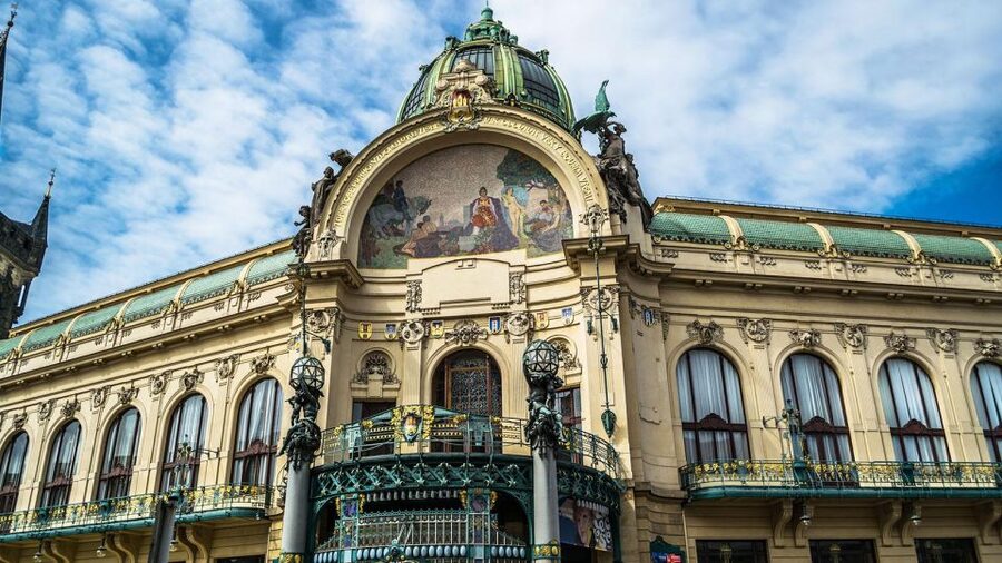 Prague Audioguide - TravelMate app for your smartphone - Old Town Square, Municipal House, and National Theatre: The Main Stage