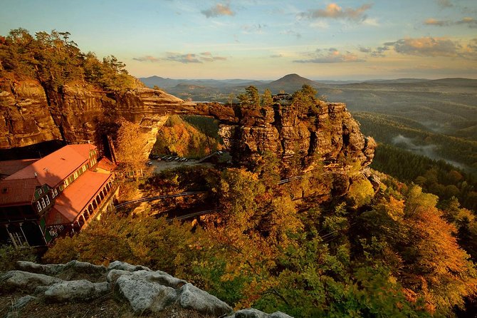 Prague: Avoid the Crowds - Bohemian & Saxon Switzerland (All-in) - Crossing into Saxon Switzerland for Bastei Bridge