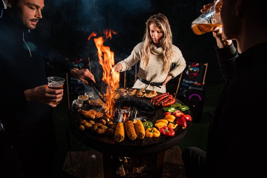 Prague: Axe Throwing Experience with Barbecue and Beer - Axe throwing and BBQ logistics: why the Prague pickup matters