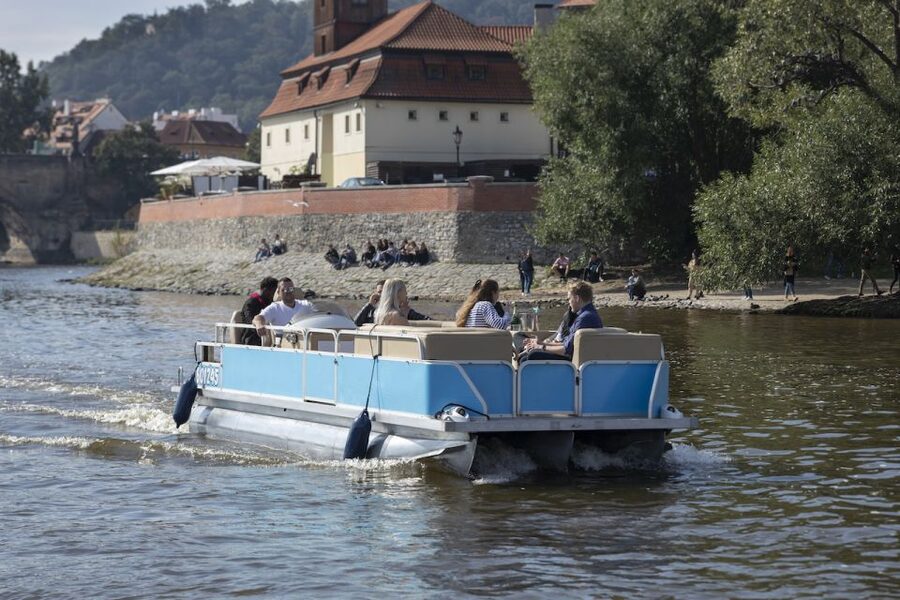 Prague: Beer Boat Tour - Music of Your Choice and the Private-Group Vibe