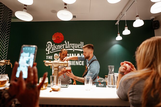 Prague Beer Pouring Class at Pilsner Urquell - Why Prague Has Three Pours of Pilsner Urquell (and How Foam Changes It)
