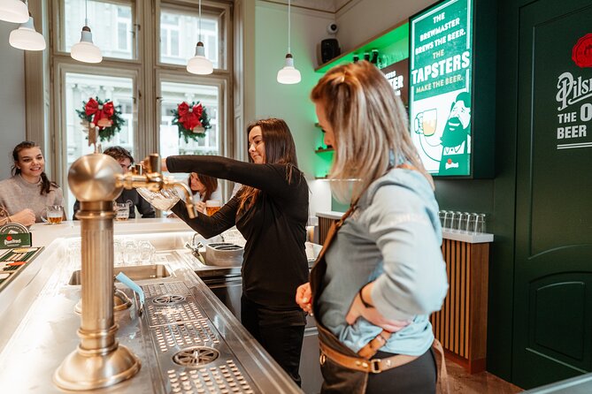 Prague Beer Pouring Class at Pilsner Urquell - Your Tapster Certificate and Named Bottle: The Best Part to Remember