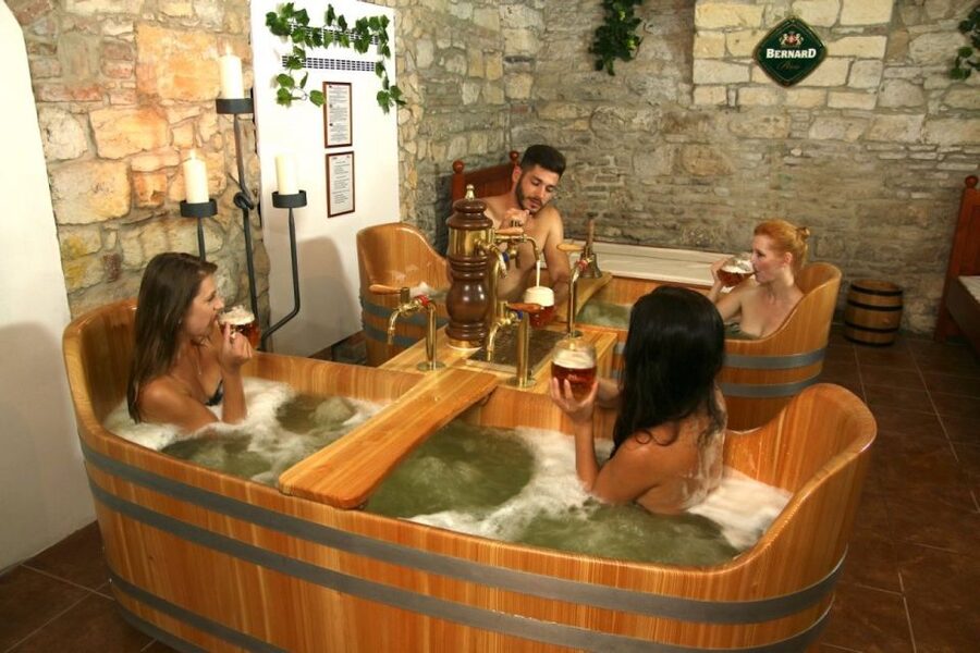 Prague: Bernard Beer Spa with Beer and Massage Option - Key points before you go