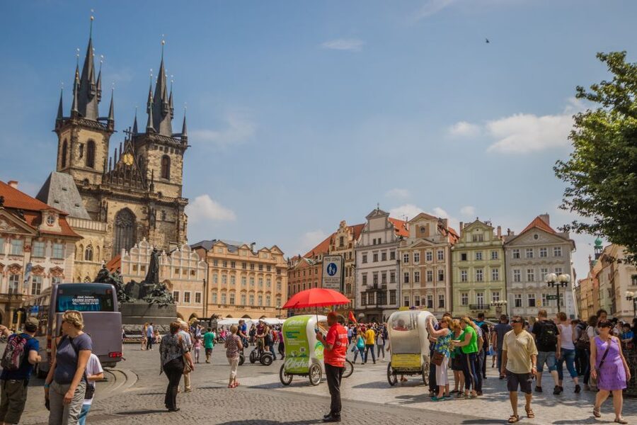 Prague: Big Bus Hop-on Hop-off, Castle Tour and River Cruise - Red line and the Prague Castle stop: efficient, but don’t lose the view