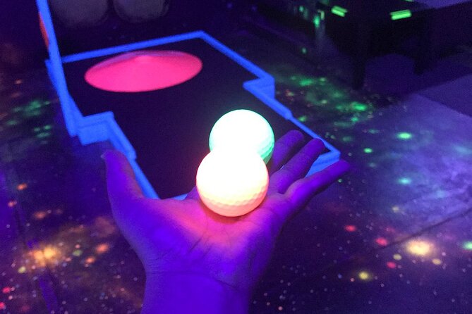 Prague Black Light Mini Golf Admission Ticket - Prague Black Light Mini Golf Steps from Old Town Square