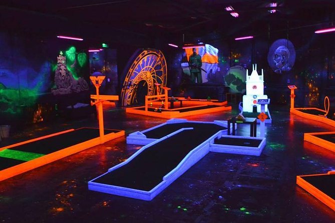 Prague Black Light Mini Golf and Games with free Drinks - Key Highlights You’ll Actually Care About