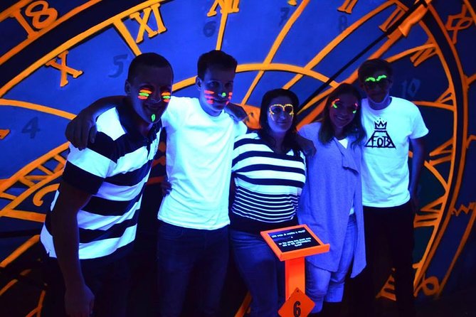 Prague Black Light Mini Golf and Games with free Drinks - Stop 1: Prague Golf & Games, Where the UV Story Plays Out