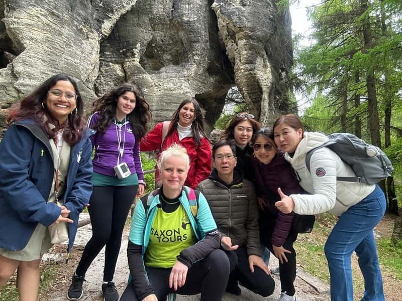 Prague: Bohemian & Saxon Switzerland Small Group Tour - Neurathen Castle and Rathen: short guided stops with a good reason