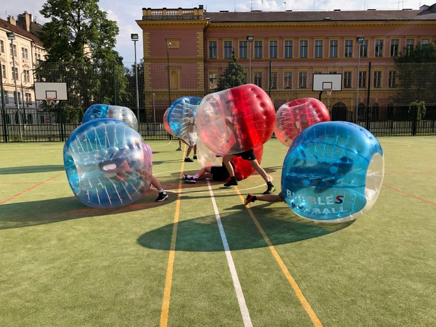 Prague: Bubbles football in city centre of Prague - Key things you’ll enjoy