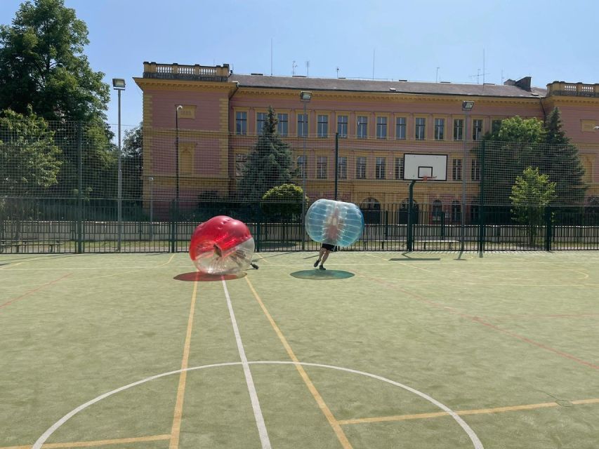 Prague: Bubbles football in city centre of Prague - Price and value: is $39 for bubble football worth it?