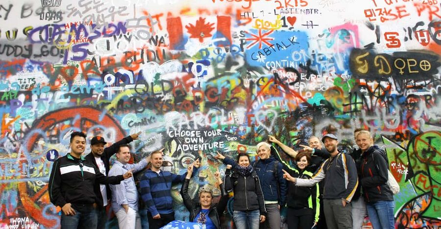 Prague Castle and Charles Bridge Private Walking Tour - John Lennon’s Wall: a quick stop that actually lands