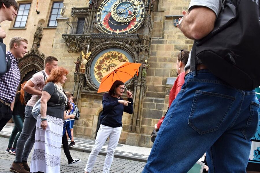 Prague: Castle and Jewish Quarter Tour - Tram Up to Prague Castle: Skyline, Stories, and Scale
