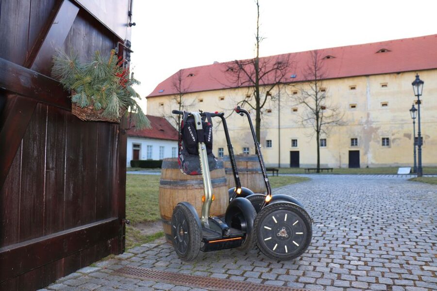 Prague: Castle and Monastery Segway Tour - Strahov Monastery Viewpoint and the 15th-Century Brewery Beer