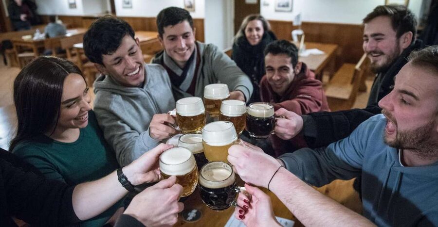 Prague: Castle Side Breweries & Pubs Guided Walking Tour - Night Views Around Malá Strana: Good Photos, Better Atmosphere
