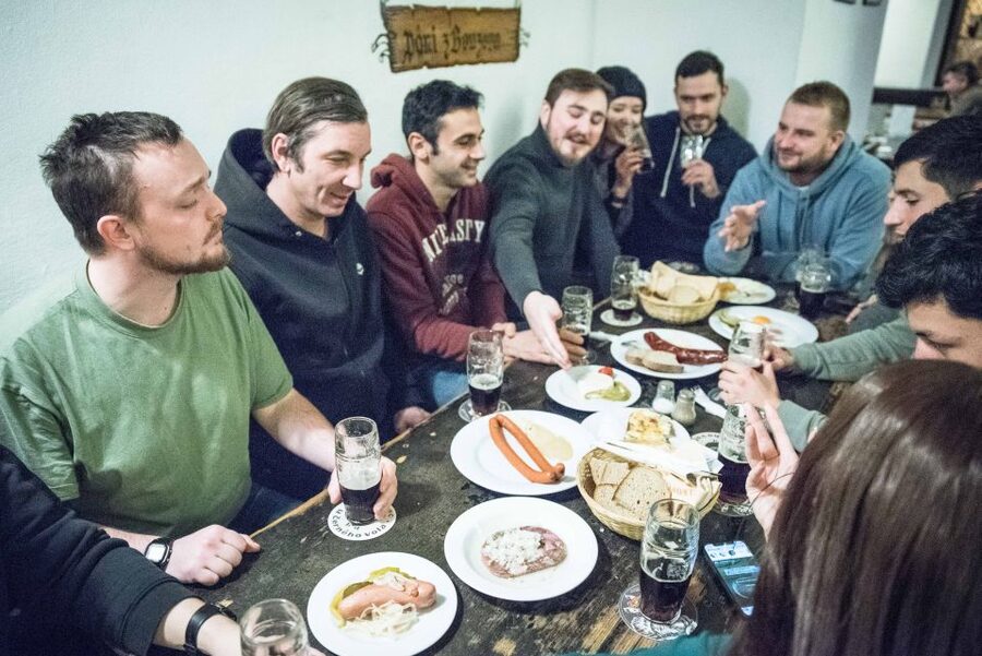 Prague: Castle Side Breweries & Pubs Guided Walking Tour - Climb Up With the Tram, Then Walk the Castle-Area Streets