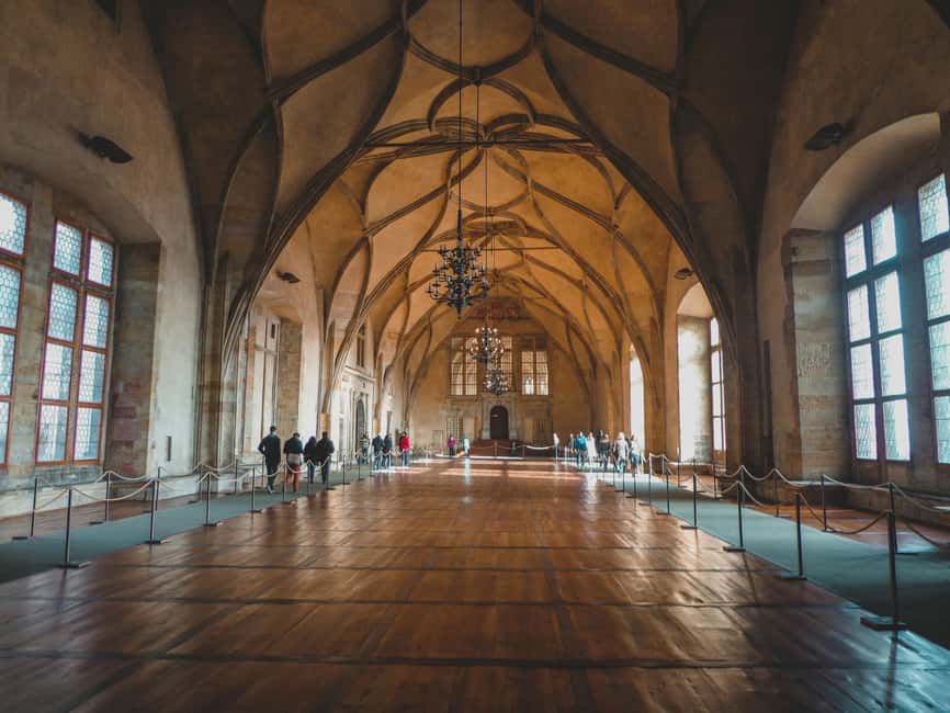 Prague Castle, St. Vitus Cathedral, Royal Palace, St. George's Basilica - Old Royal Palace: crown jewels, a throne room, and why Prague became a spark