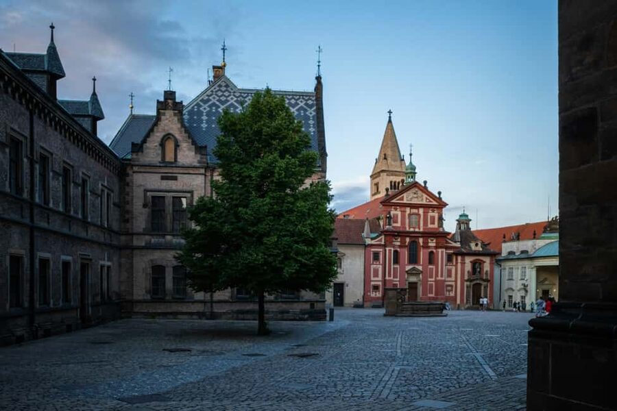 Prague Castle, St. Vitus Cathedral, Royal Palace, St. George's Basilica - St. George’s Basilica: a 10th-century church with a personal tragedy at its center
