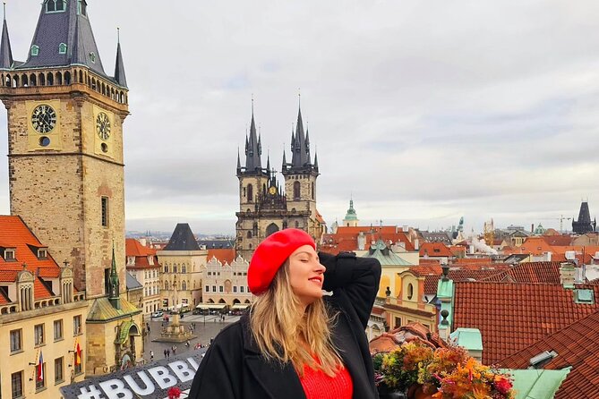 Prague Christmas Markets and Holiday Magic Walking Tour - Church of Our Lady Before Týn: Gothic landmarks with holiday meaning
