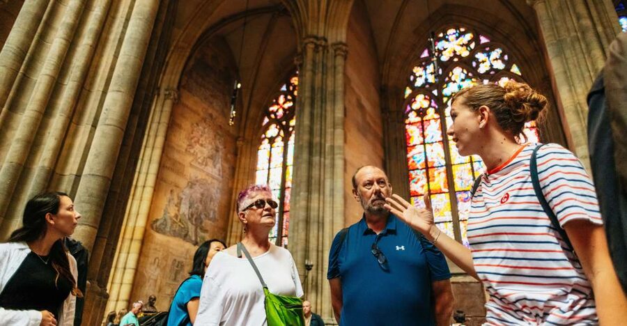 Prague: City Highlights By Bus, Boat, and on Foot - Old Town by Minibus: Wenceslas Square to the National Gallery Area