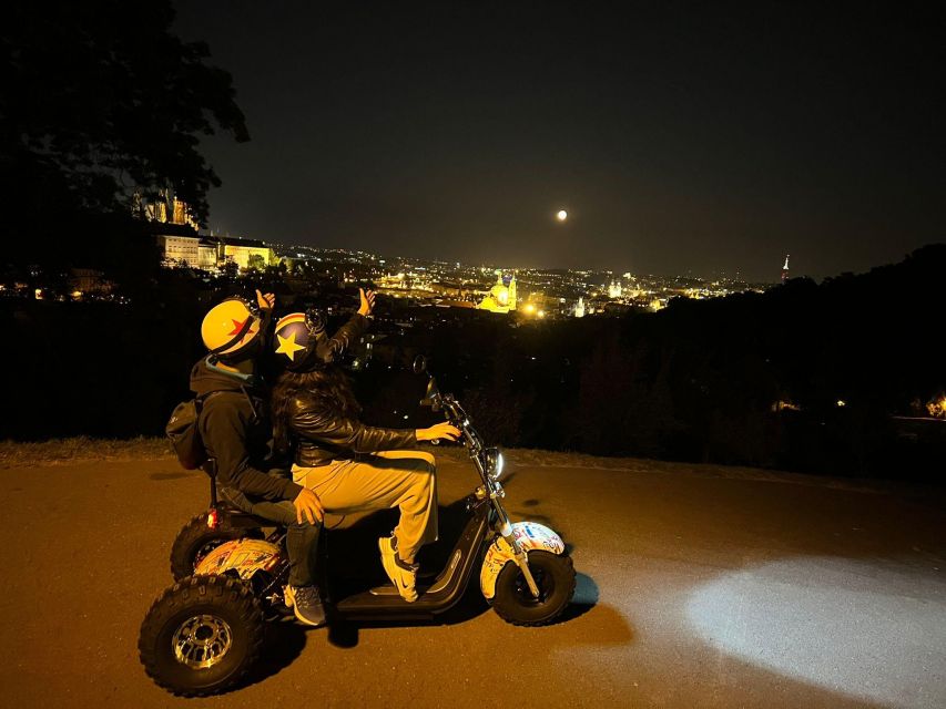 Prague City sightseeing in Night Trike Tour - Key highlights in plain terms