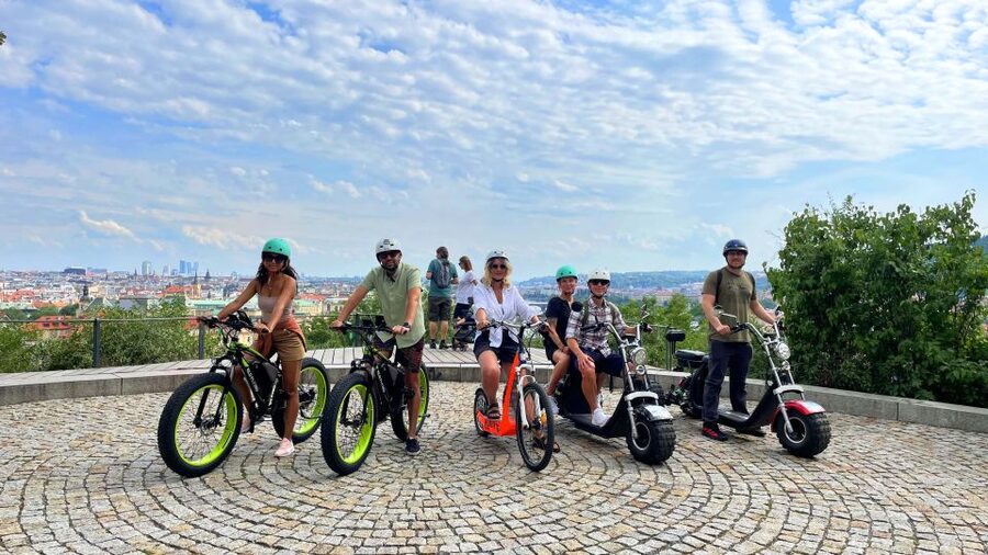 Prague: City Viewpoints Tour by Electric Fat Bike - Narrow lanes, bridges, and the “how Prague breathes” rhythm