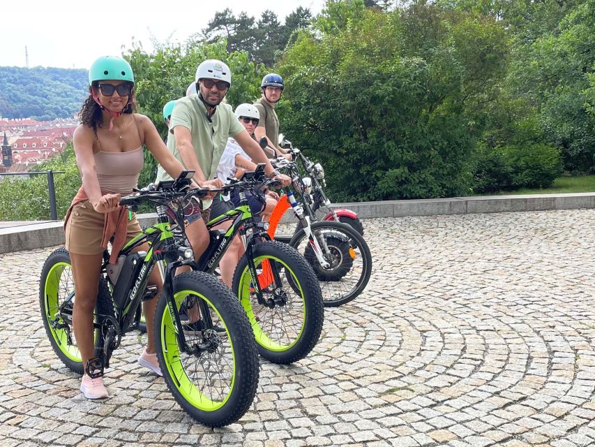 Prague: City Viewpoints Tour by Electric Fat Bike - Castle District and Strahov Monastery: when the ride turns historic