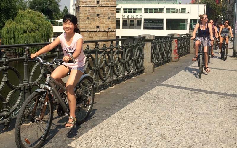 Prague: Classic City Bike Tour - Praha Bike Meeting Point: Gear Up and Get Oriented Fast