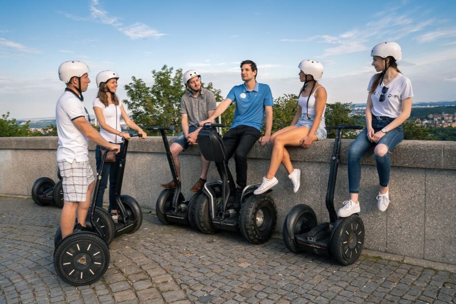Prague: Combined Segway & E-Scooter City Highlights Tour - Petrin Hill, Vltava River, and Lesser Town: finishing with city romance