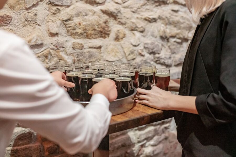Prague: Czech Beer-Tasting Experience with Snacks - The seven-beer flight: big breweries plus Prague microbreweries