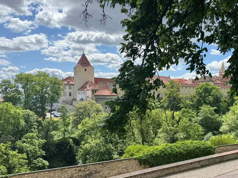 Prague: Dan Brown's Secret of Secrets Top Sights Guided Walk - Prague Castle exteriors: St. Vitus Cathedral and the crown-with-gems legend