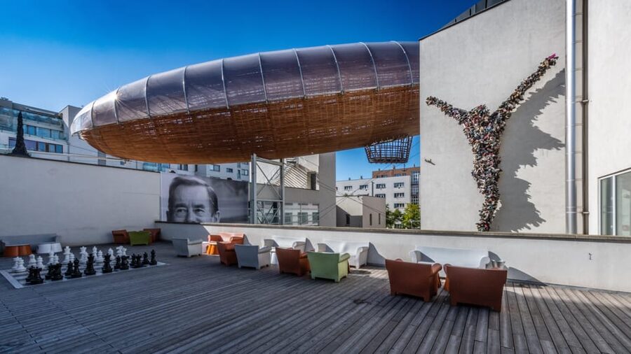 Prague: DOX Centre for Contemporary Art Entry Ticket - Gulliver Airship: the standout installation you can actually step into