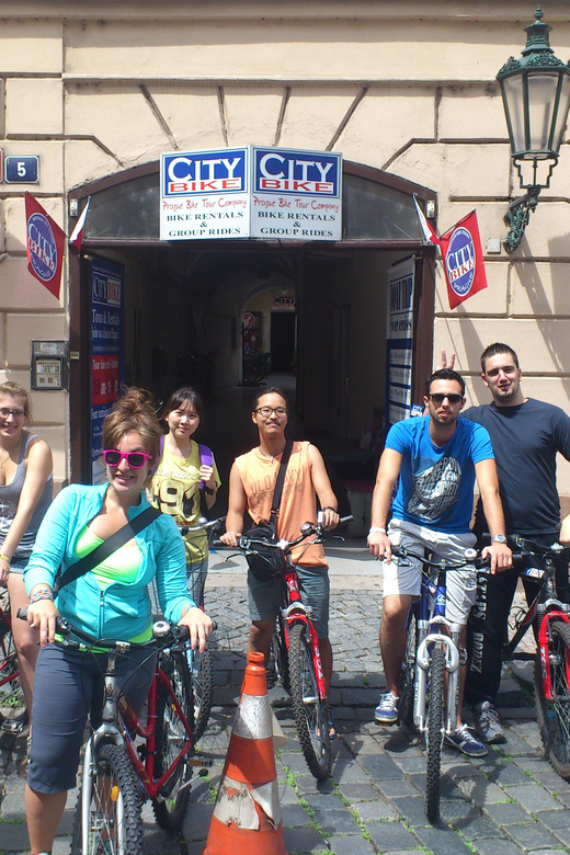 Prague E-Bike City Ride tour : 2hrs - E-bikes make Prague’s center feel doable