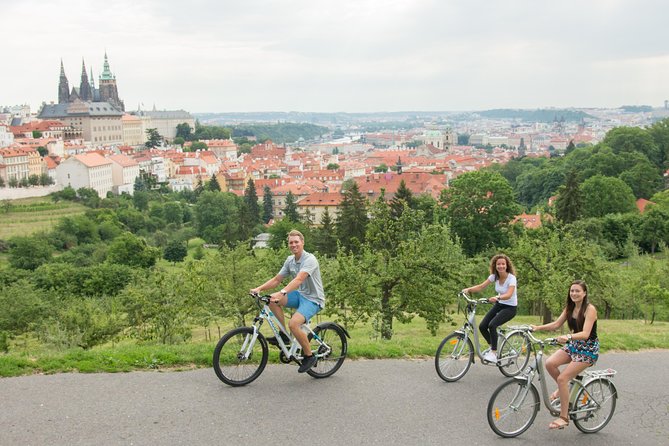 Prague E-Bike City Tour with A Local Guide - Brussels Pavilion to Letná Park: the big Prague panorama loop