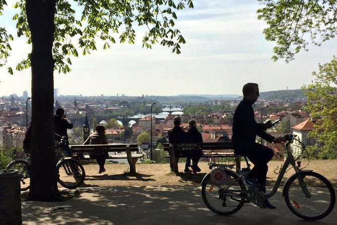 Prague E-Bike Tour - Stunning Viewpoints (small group) - Castle area from the main gate: context without the full interior grind